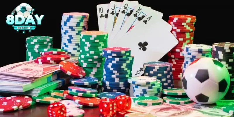 Trò chơi Casino tại 8DAY đa dạng